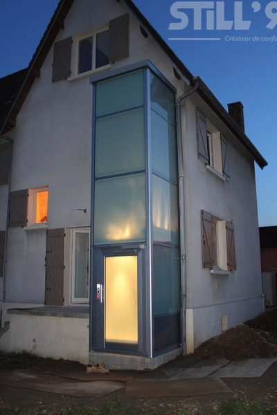 ascenseur prive exterieur