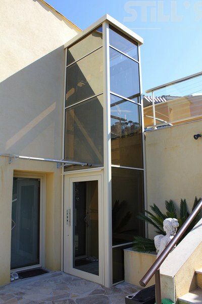 ascenseur prive exterieur