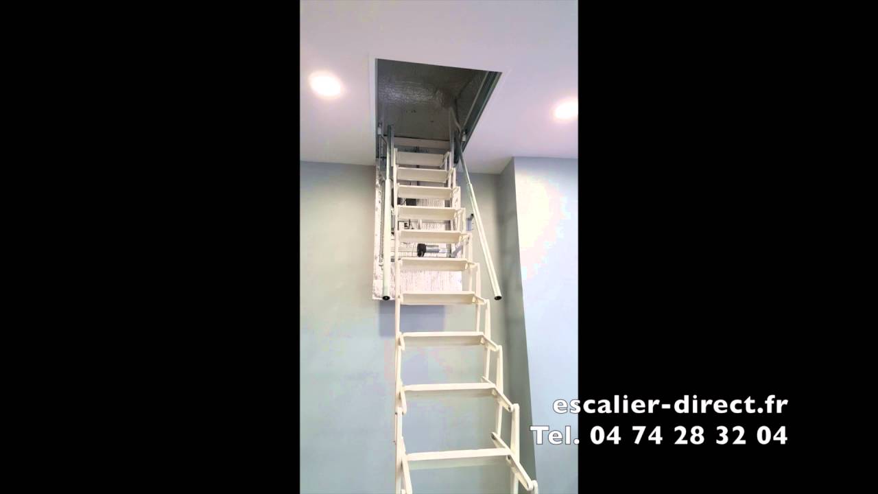 escalier escamotable electrique
