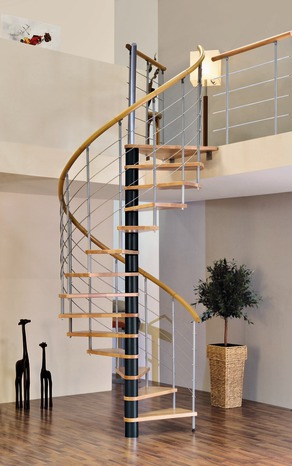 escalier helicoidale electrique