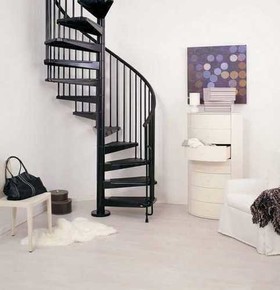 escalier helicoidale electrique