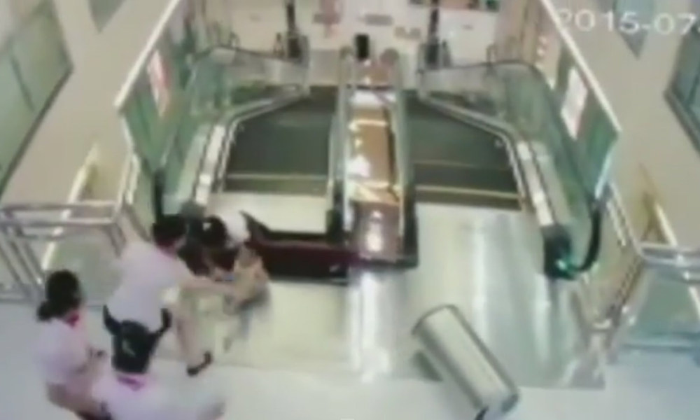 escalier roulant chine