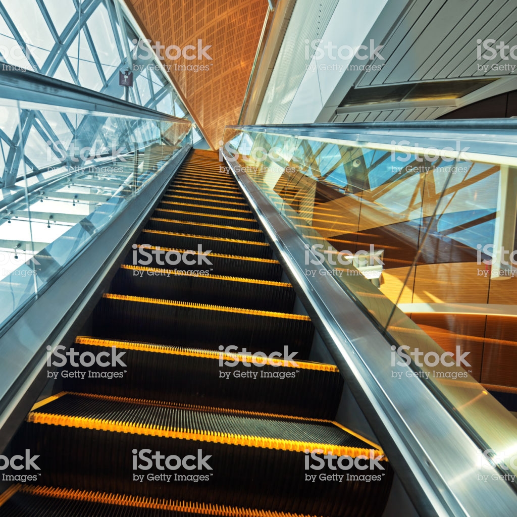 escalier roulant en arabe