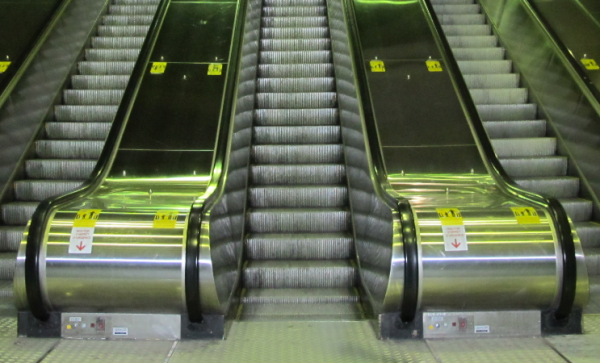 escalier roulant exterieur
