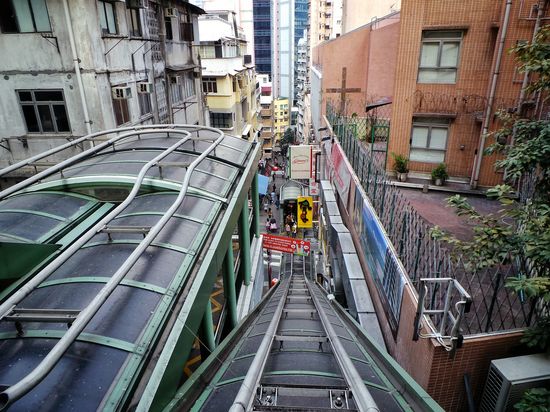 escalier roulant hong kong