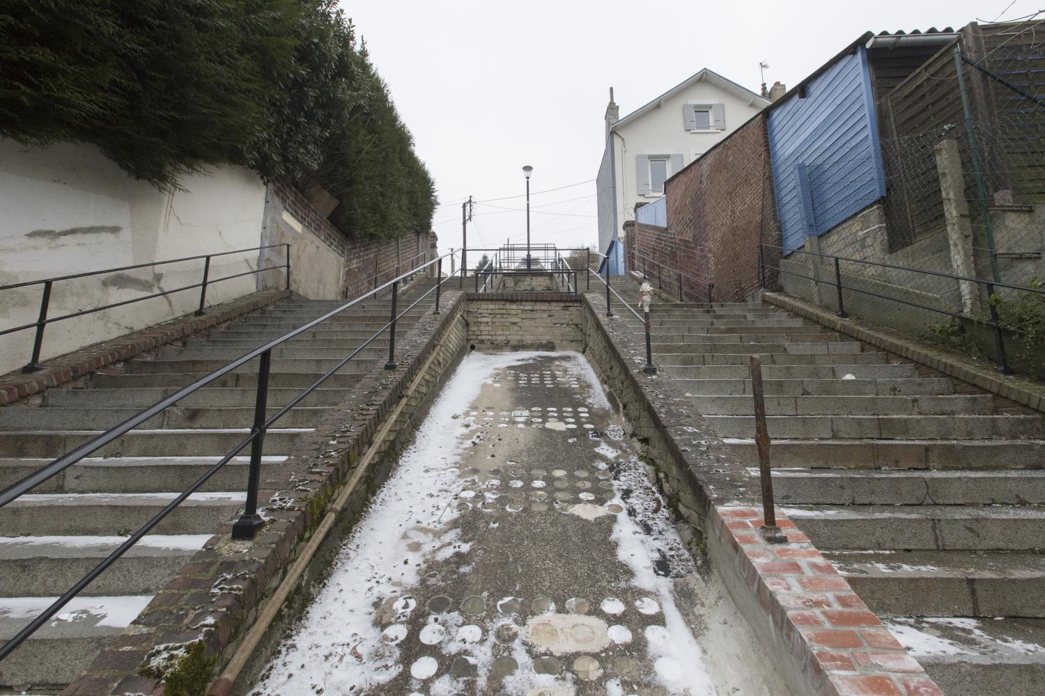 escalier roulant le havre