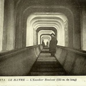 escalier roulant le havre