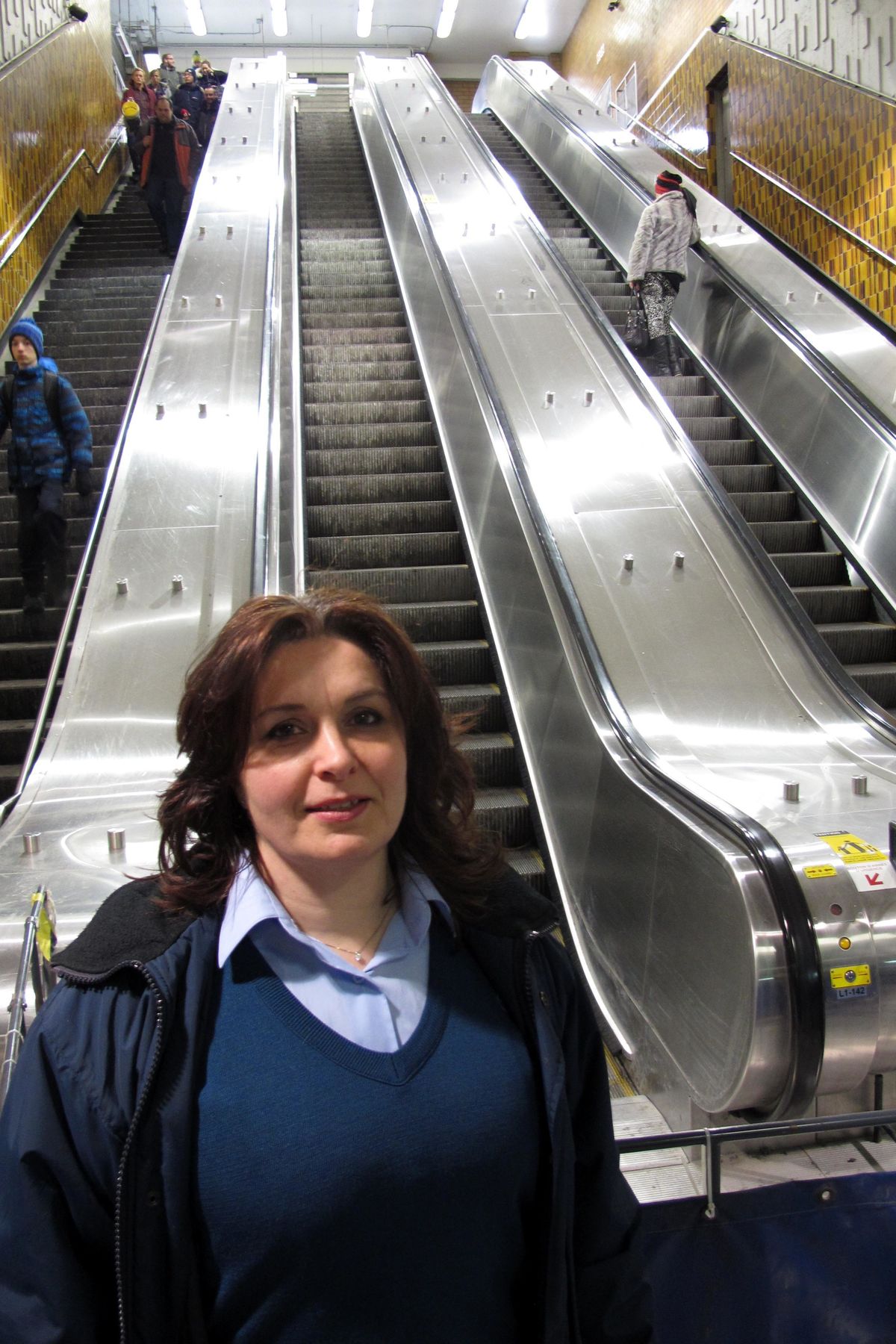 escalier roulant stm