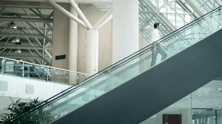 escalier roulant trudeau