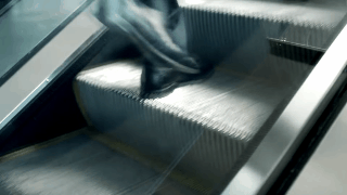 escalier roulant trudeau