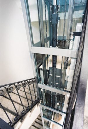monte escalier 73