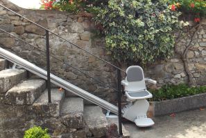 monte escalier electrique exterieur