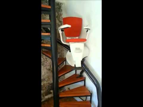 monte escalier en colimacon