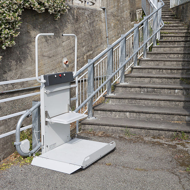 monte escalier exterieur