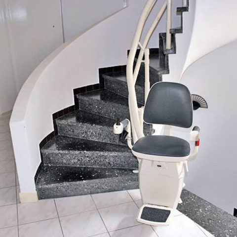 monte escalier isere