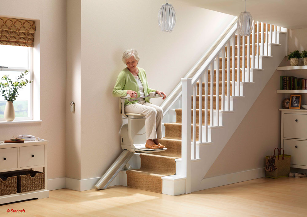 monte escalier pour personne agee