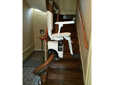 monte escalier tours