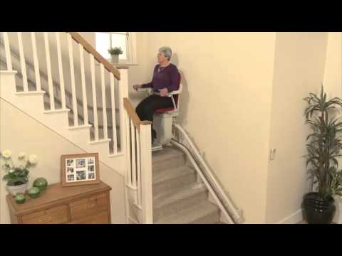monte escalier video